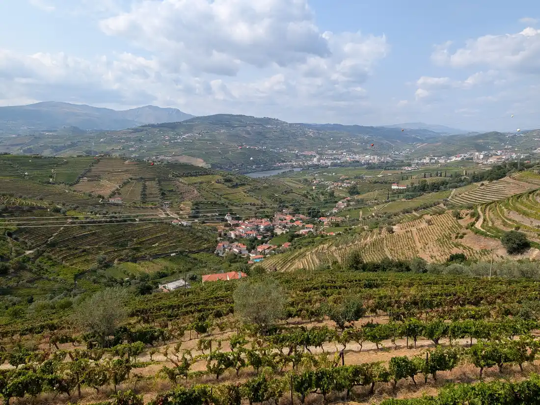 Die Lage im Douro-Tal